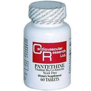  Pantethine, Yeast Free, 60 Tablets