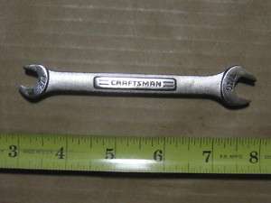 CRAFTSMAN 3/8 & 7/16 OPEN END WRENCH 44572 NEW  