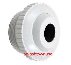 Outlet fitting, 1 1/2mpt x 1/2 Eye, White (Generic)