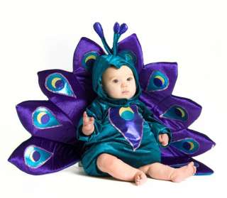 Cute Baby Girl Peacock Outfit Infant Toddler Halloween Costume  