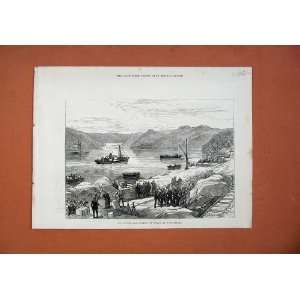  1878 Kaffir War Landing Toops London Ship Soldiers Army 