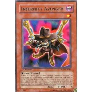  YuGiOh 5DS INFERNITY AVENGER 1ST ED rare TSHD EN015 Toys 