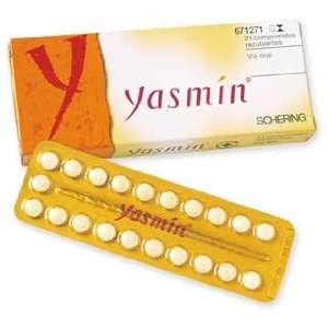  YASMIN 21 Birth Control Pills X1