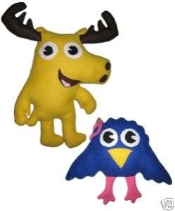 Moose A Moose Soft Plush Stuffed Toy Noggin Toys No Zee  
