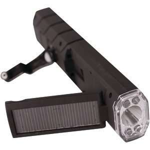  Goal Zero 90103 Solar Black Small Crank Flashlight 