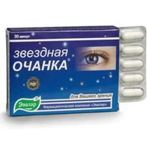  Star Eyebright from age related changes 30 capsules 