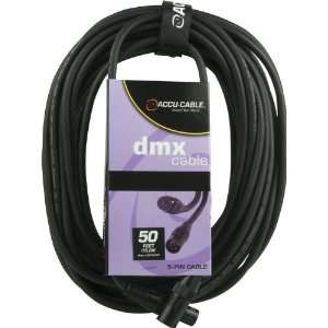  American DJ Spool 5 Pin DMX Cable 50 Ft Electronics