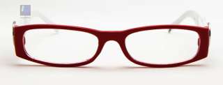 Red Zebra Vintage RX Glasses Frames Womens Clear Lens  