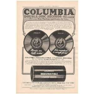   Cylinder Record Print Ad (Music Memorabilia) (50779)