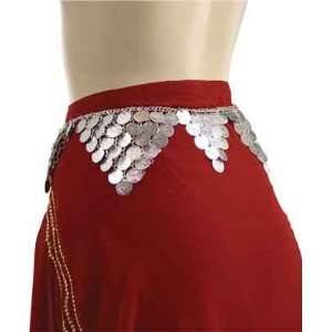 BELLY DANCING   TRIANGLE COIN BELT