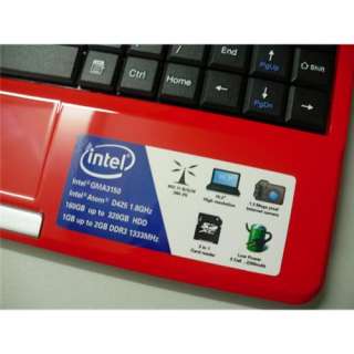 10 Mini Notebook Laptop Netbook N270 1GB DDR2 Wi Fi  