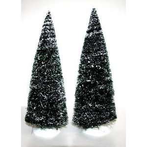  Dept 56 Frosted Topiary Trees 52000 
