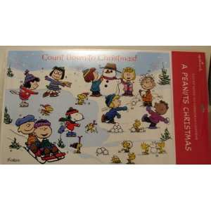  Hallmark Christmas XC 5753 Peanuts Countdown Christmas 