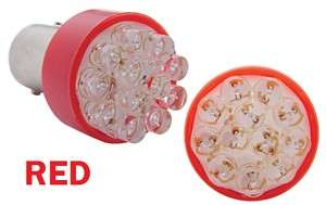 1157 LED Replacement Bulb   Red Motorcycle Brake Light  