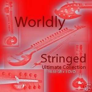    WORLDLY STRINGED INSTRUMENTS on 3 DVD over 10.5GB 