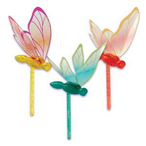 12 DRAGONFLY cupcake PICKS new PARTY so pretty  FAVORS  