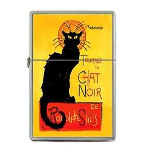  CHAT NOIR Black Cat FLIP TOP LIGHTER Health & Personal 