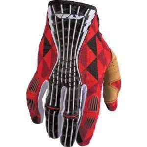 Fly Racing Mens 2012 Kinetic Motocross Gloves Red/Black Small S 365 