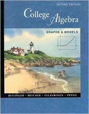 College Algebra Graphs & Models w Syudent Soluytions manual and 