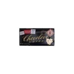 Chocolove Xoxox Mini Bar Strong Dark Chocolate 1.3 oz. (Pack of 12)