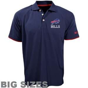  Buffalo Bills Navy Blue Spiral Pass Big Sizes Polo Sports 