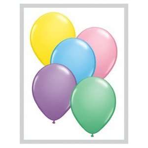  Mayflower 6579 9 Inch Pastel Assortment Latex Balloons 