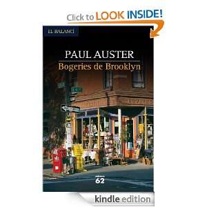 Bogeries de Brooklyn (El balancí) (Catalan Edition) Auster Paul 