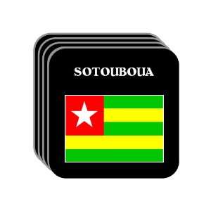  Togo   SOTOUBOUA Set of 4 Mini Mousepad Coasters 