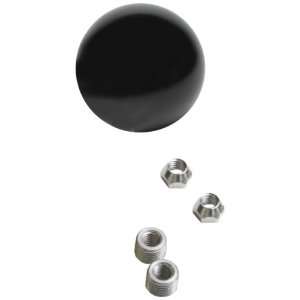  Lokar SK 6884 Black 2 1/4 3/8 16 Thread Shift Knob 