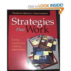  Strategies that Work Stephanie Harvey Books