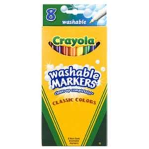  WASHABLE DRAWING MARKER 8 COLORS