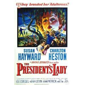  The President s Lady (1953) 27 x 40 Movie Poster Style A 