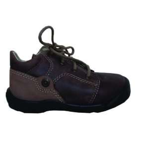  Ricosta Baby boys Leather Two Tone Brown Lace ups Baby
