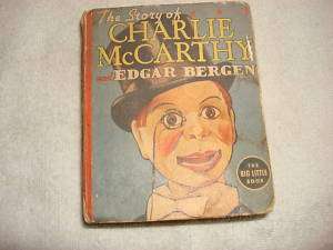 Big Little Book STORY OF CHARLIE MCCARTHY #1456  