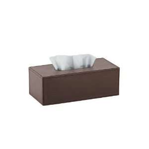   Korame 7005 Complements Korame Leather Tissue Box in Brown Korame 7005