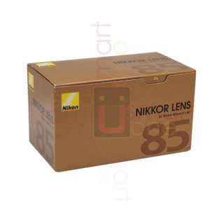 Nikon AF Nikkor 85mm f/1.8D (Black) +Wty Express  