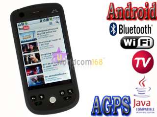 Android 2.2.1 TV mobile phone cell smartphone H6 GSM Unlocked Dual Sim 