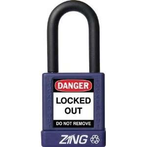 ZING 7041 Padlock,Lockout,RecycLock,KA,Purple