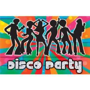  Disco Party Invitations 8ct Toys & Games