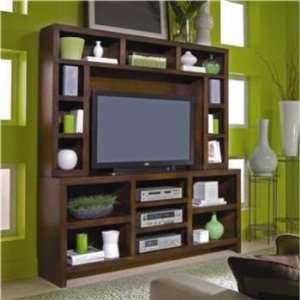 Essentials Lifestyles 73 Inch Console & Hutch Wall Unit Available In 2 