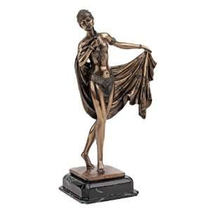   French Art Deco Female Feminine Statue Sculpture