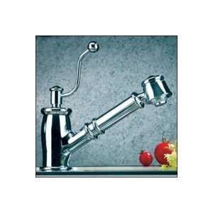   One Handle Pull Out Spray Kitchen Faucet 7711 ORB