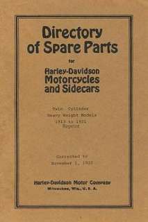 Directory of Spare Parts for Harley Davidson Motorcycle 9781438244143 