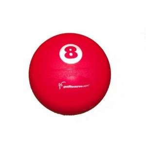  Medicine Ball by getfitsource 8 Lbs Red Sports 