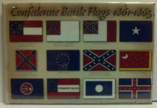 CONFEDERATE BATTLE FLAGS 1861 1865 CIVIL WAR NEW  