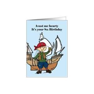  Happy Birthday Pirate for 8 year old Card Toys & Games