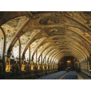 View of the Antiquarium in the Residenz Palace in Munich National 