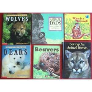 Lot of 6 Childrens Books What is a Mammal?, Beavers, Growing Up Wild 