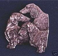 Dachshund Trio necklace #18C Dog Jewelry Scent Hound  
