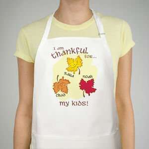  Thankful For Personalized Apron